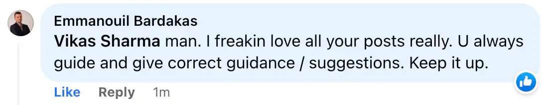 feed back from emmanuoil